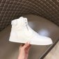 Replica LOUIS VUITTON Calfskin Monogram Rivoli High Top Sneakers