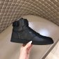 Replica LOUIS VUITTON Rivoli Sneaker Boot Monogram Eclipse. Size 10.5