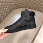 Replica LOUIS VUITTON Rivoli Sneaker Boot Monogram Eclipse. Size 10.5