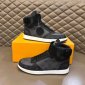 Replica LOUIS VUITTON Rivoli Sneaker Boot Monogram Eclipse