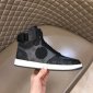 Replica LOUIS VUITTON Rivoli Sneaker Boot Monogram Eclipse