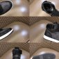 Replica LOUIS VUITTON Rivoli Sneaker Boot Monogram Eclipse