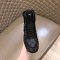 Replica LOUIS VUITTON Rivoli Sneaker Boot Monogram Eclipse