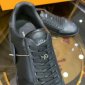 Replica Louis Vuitton Monogram Unisex Street Style Plain Leather Logo Sneakers