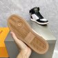 Replica LOUIS VUITTON Rivoli Sneaker Boot Brown