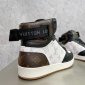 Replica LOUIS VUITTON Rivoli Sneaker Boot Brown