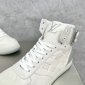 Replica LOUIS VUITTON Calfskin Monogram Rivoli High Top Sneakers