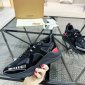 Replica burberry Sean Low Top Sneaker in Black/Bright Red at Nordstrom