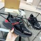 Replica burberry Sean Low Top Sneaker in Black/Bright Red at Nordstrom