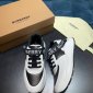 Replica Burberry Shoes | Burberry Sneakers | Color: Black/White