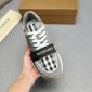 Replica Burberry Check, Suede and Leather Sneakers