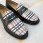 Replica burberry Croftwood Check Leather Penny Loafer in Black at Nordstrom
