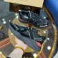 Replica Burberry Men's Black Other Materials Sneakers