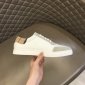 Replica Burberry Leather, Suede and House Check Cotton Sneakers