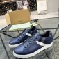 Replica Hogan Man Flat Sneaker, Blue