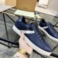 Replica Hogan Man Flat Sneaker, Blue