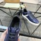 Replica Hogan Man Flat Sneaker, Blue