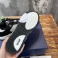 Replica DIOR - B27 Low-top Sneaker Black, White And Beige Smooth Calfskin With White Oblique Galaxy Leather