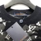 Replica Louis Vuitton Sweatshirt Distressed Monogram