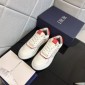 Replica DIOR Kids - B27 Kid's Low-top Sneaker White And Red Smooth Calfskin With White Oblique Galaxy Leather