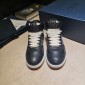 Replica DIOR - B27 High-top Sneaker Black Smooth Calfskin With Beige And Black Oblique Jacquard