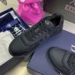 Replica DIOR - B27 Low-top Sneaker Black Oblique Galaxy Leather With Smooth Calfskin And Suede