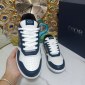 Replica DIOR - B27 Low-top Sneaker Deep Blue And White Smooth Calfskin With White Oblique Galaxy Leather