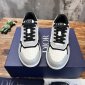 Replica DIOR - B27 Low-top Sneaker Black, White And Beige Smooth Calfskin