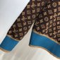 Replica Louis Vuitton Sweatshirt Damier Jacquard in Brown
