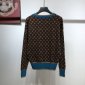 Replica Louis Vuitton Sweatshirt Damier Jacquard V-Neck