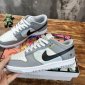 Replica Nike Dunk Low Scrap Wolf Grey Light Lemon Twist