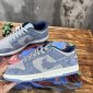 Replica Vntg Nike Dunk Low Dirty Denim Navy Blue Cascade Blue Mens