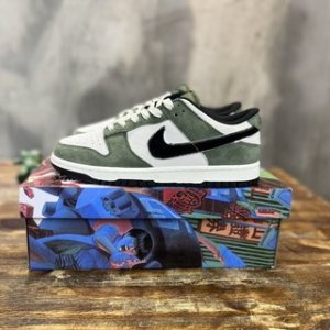 Custom The Dunk Low-top Double hook Coloring Dunk Retro board shoes