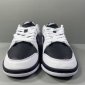 Replica Nike Dunk Low Retro "Red Swoosh Panda Shoes