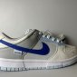 Replica Dunk Low Ivory Hyper Royal - Flower Kickz