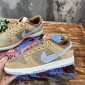 Replica Nike SB Dunk Low Khaki Light Blue Metallic Sliver ST1391 - 201 - cute nike girl sweaters patterns - StclaircomoShops