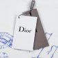 Replica DIOR - T-shirt Ecru Cotton Jersey And Linen With Vessel Motif