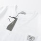 Replica Brixton Alpha Square Short Sleeve Standard T-Shirt in White/Cheetah