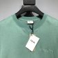 Replica DIOR - Christian Couture T-shirt, Relaxed Fit Sea Green Cotton Jersey