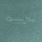 Replica DIOR - Christian Couture T-shirt, Relaxed Fit Sea Green Cotton Jersey