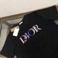Replica Dior MEN Black 2021 Graphic Print T-Shirt
