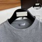 Replica DIOR - Relaxed-fit T-shirt Gray Cotton Jersey