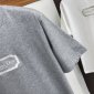 Replica DIOR - Relaxed-fit T-shirt Gray Cotton Jersey