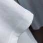 Replica New Dior Men 2022 Runway Kim Jones Couture Grey Embroidery White Boxy Tshirt