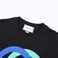 Replica GUCCI Round GG Print Cotton T-shirt