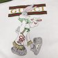 Replica GUCCI Logo Bunny Print Cotton Jersey T-shirt