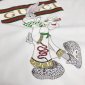 Replica GUCCI Logo Bunny Print Cotton Jersey T-shirt