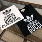 Replica GUCCI Adidas X Gucci Cotton Jersey T-shirt