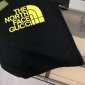 Replica Gucci X The North Face Black Printed T-Shirt With Yellow Logo