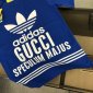 Replica GUCCI Adidas X Gucci Cotton Jersey T-shirt, Size XL, White, Ready-to-wear